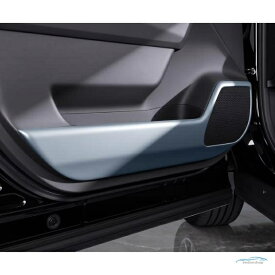 新型 RAV4 60系 ドアマットプロテクター Rav4 AdventureAXAN64 ハイブリッド 内装 ドアキックガード ドアパネルマット 黒