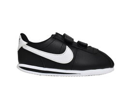 【送料無料】未使用品 NIKE CORTEZ BASIC SL TDV BLACK WHITE 904769-001 ナイキ コルテッツ ベーシック 子供用 キッズ シューズ 新古品 スニーカー 【中古】