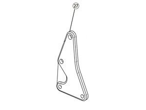 �y���[�X��p�z 27.HEEL STOPPER PLATE RH[�o�b�N�X�e�b�v�L�b�g(EF650K26J1)�F��C���i] �o�C�N