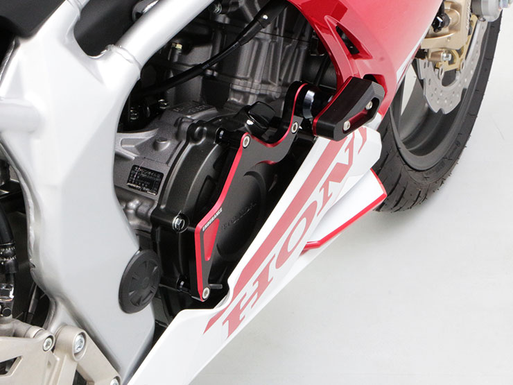 CBR250RR('17.5〜) エンジンスライダー セット(ブラック・レッド) バイク GRD_ | エンデュランス楽天市場店