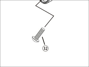 �y���[�X��p�z 32.BUTTON BOLT M8×30 4�|�W�V�����o�b�N�X�e�b�v�L�b�g ��C���i �o�C�N