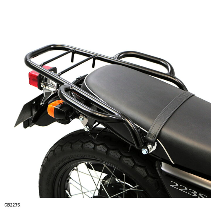 楽天市場 Endurance Cb223s タンデムグリップ 付き リア キャリア バイク エンデュランス楽天市場店