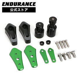 Ninja ZX-25R ZX-4R SE ZX-4RR エンジンスライダー セット (グリーン) / バイク