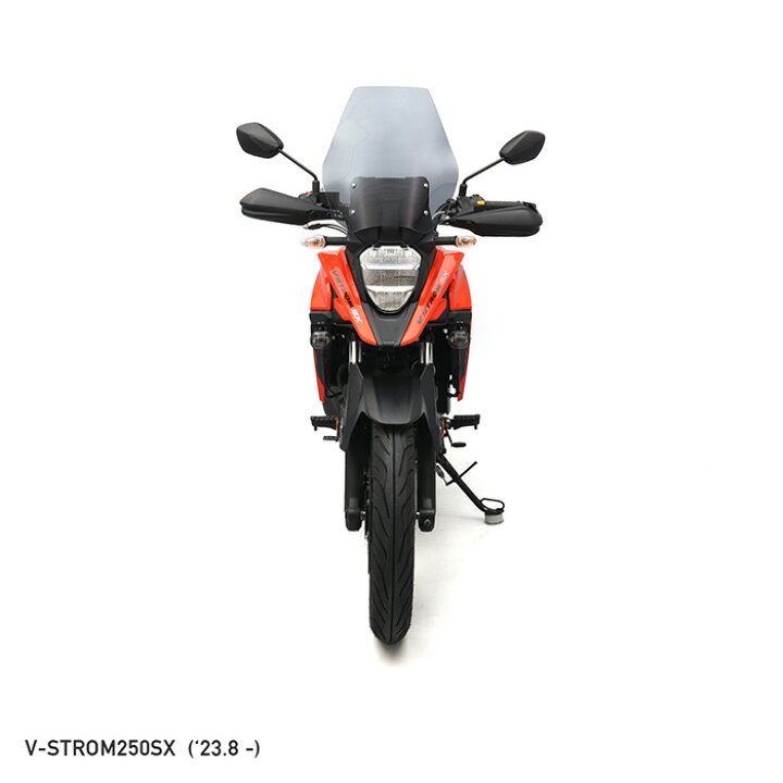 楽天市場】Vストローム250SX EL11L ロングウインドスクリーン 