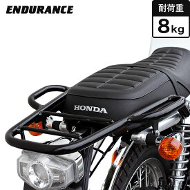 ENDURANCE（エンデュランス）CB1100/EX タンデムグリップ 付き リア キャリア ブラック バイク