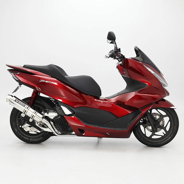 楽天市場】PCX JK05 hi-POWER SPORTS マフラー TYPE R ステンレス 