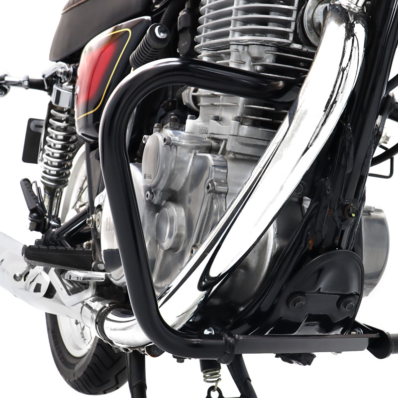 SR400 RH03J RH16J エンジンガード ブラック バイク 商品細節