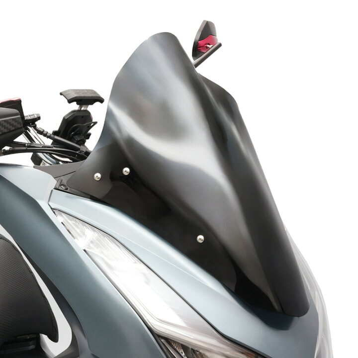 楽天市場】PCX JK05 PCX160 KF47 ミドルウインドスクリーン バイク 