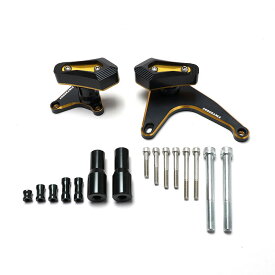 CB650R RH03 CBR650R RH03 エンジンスライダー セット(ブラック／ゴールド) バイク