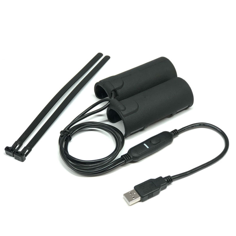 バイク用 ホットグリップ カスタム OPMID オプミッド [宅送] コントローラー付き グリップヒーター ふるさと割 USB接続 汎用 5V2A