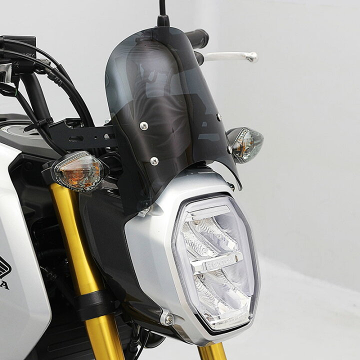 楽天市場】GROM グロム JC92 メーターバイザー セット(スモーク)＋ 