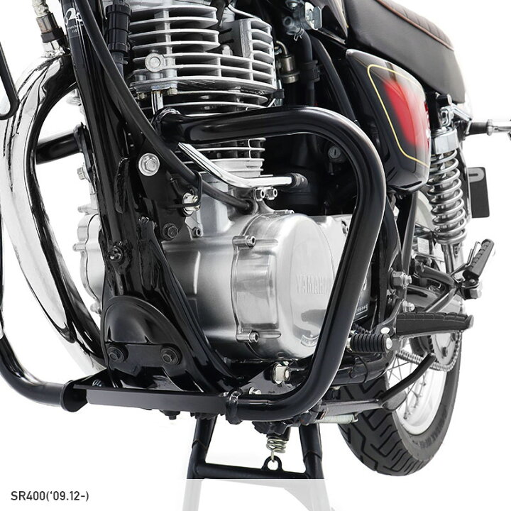 楽天市場】SR400 RH03J RH16J エンジンガード ブラック バイク 