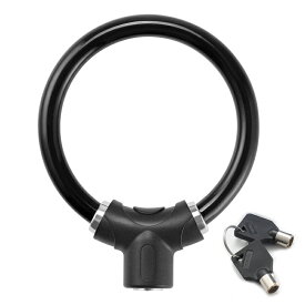 自転車 鍵 ワイヤーロック コンパクト 盗難防止 リング錠 最強 おしゃれ ロードバイク クロスバイク 防犯 マウンテンバイク 軽量 頑丈 通勤 通学