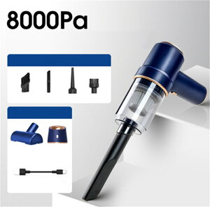 ハンディクリーナー 掃除機 車用 車 コードレス USB ミニ掃除機 小型掃除機 一台多役 強力吸引力 軽量 サイクロン ハンディ掃除機 コンパクト