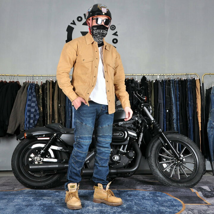楽天市場】バイクジャケット メンズ ライトジャケット 夏用 ライダース 