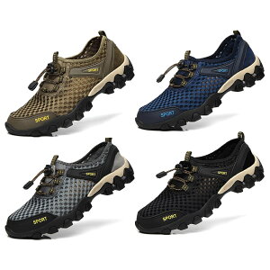 ウォーターシューズ メンズ スポーツサンダル マリンシューズ アクアシューズ アウトドア 水陸両用シューズ 釣り 靴 アウトドアシューズ 登山靴 トレッキングシューズ 厚底 滑り止め 軽量
