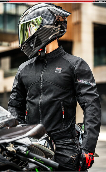 楽天市場】バイクジャケット メッシュジャケット バイク用ジャケット 