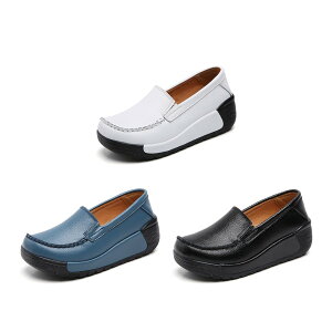 厚底スニーカー レディース 船型底ナースシューズ ウォキングシューズ 美脚 ダイエットシューズ 姿勢矯正 ダイエット 厚底シューズ 軽量 厚底靴 看護師 婦人靴 疲れにくい 22.5cm-25.5cm