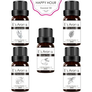 A}ICZbg 100% E's Aroma GbZVIC I10ml 5{Zbg v[gɍœK pCXRb` [Y[jE x_[ IWEXEB[g XyA~g (nbs