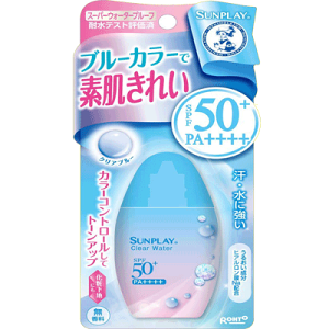 【ロート製薬】メンソレータムサンプレイクリアウォーターSPF50+/PA++++