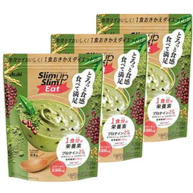 7/10限定！最大100％Pバックさらに全品2％OFFクーポン!【お得な3個セット！】【アサヒグループ食品】スリムアップスリム　スイート抹茶　300g　3個セット