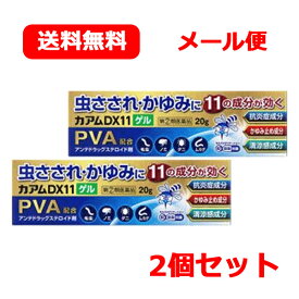 【第(2)類医薬品】特別大奉仕カアムDX11ゲル 20g×2個セット※セルフメディケーション税制対象商品虫刺され かゆみ メール便 送料無料