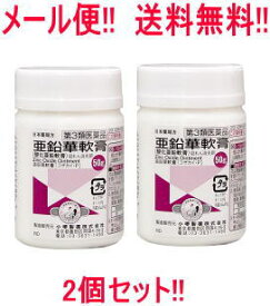 【第3類医薬品】【2個セット】【メール便！送料無料！】亜鉛華軟膏50g×2個【小堺製薬】