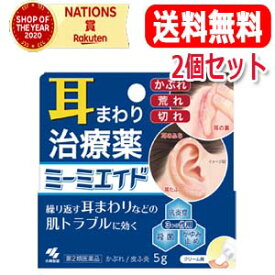 【第2類医薬品】【メール便・送料無料・2個セット】【小林製薬】ミーミエイド　5g