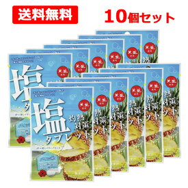 9/5限定！1,000円OFFクーポン＆最大100％Pバック！全品2％OFFクーポンも！【在庫限り】【送料無料】【 赤穂化成 】 灼熱対策 塩タブレット パイン味 28g×10個セット 天塩 熱中症対策 塩分 汗 クエン酸