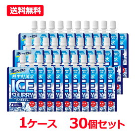 10/15限定！最大100％Pバック＆1,000円OFFクーポンさらに全品2％OFFクーポン!【在庫限り】【特別価格 50ケース限定】【1ケース・送料無料・30個セット】【赤穂化成】 熱中対策水 アイススラリー 120g×30セットサイダー風味 天塩使用