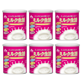 【送料無料！6個セット！】【森永乳業】大人のための粉ミルクミルク生活300g×6個