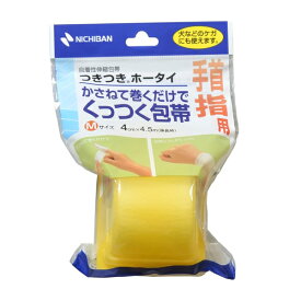 【ニチバン】つきつき ホータイ 4cm×4.5m Mサイズ1巻 THM 包帯 指用 手首用 犬 ケガ 自着性伸縮包帯 NICHIBAN