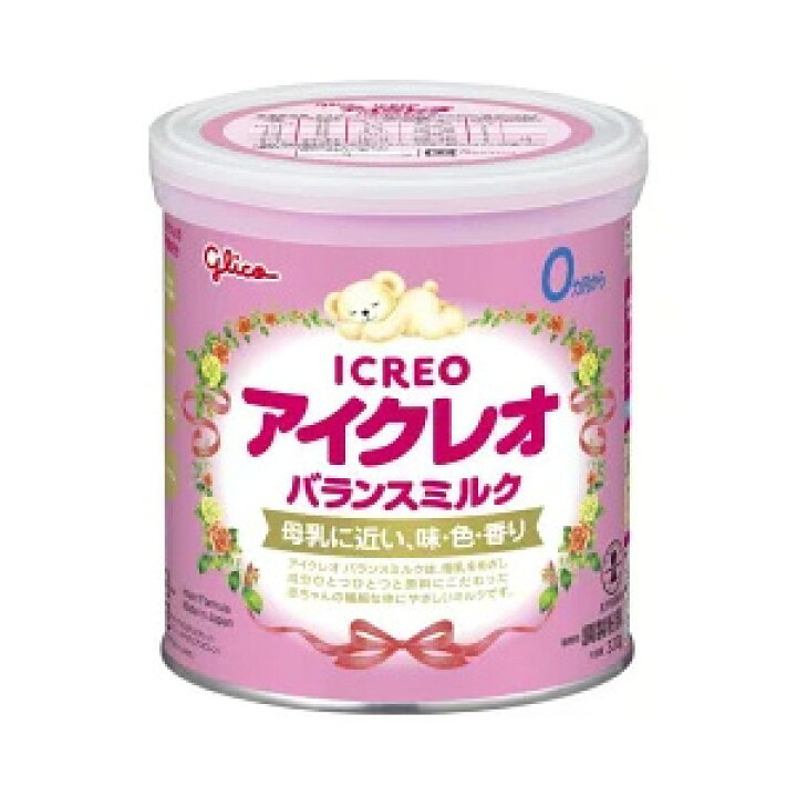 楽天市場】江崎グリコ アイクレオ バランスミルク 800g*2缶パック×4 