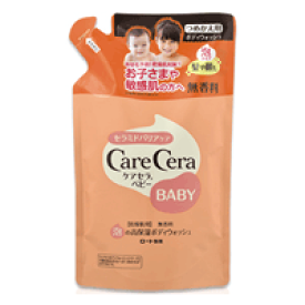 【ロート製薬】CareCera（ケアセラ）ベビー泡の高保湿ボディウォッシュつめかえ用350ml