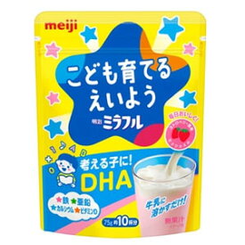 明治　ミラフル粉末飲料　ストロベリー風味　75g