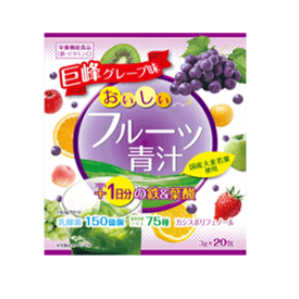 【ユーワ】おいしいフルーツ青汁+1日分の鉄＆葉酸　3g×20包