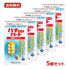 【第1類医薬品】【送料無料・5個セット】パナプレートハーフ60g×1枚入×5セット国際衛生株式会社■　要メール確認　■薬剤師の確認後の発送となります。何卒ご了承ください。