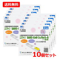 【第1類医薬品】【特別価格】2回用【期限2026年10月まで】【送料無料・10個セット】インフルエンザ抗原キ…