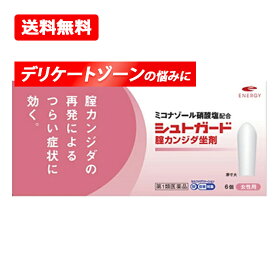 【第1類医薬品】【メール便対応！送料無料！】【コーアバイオテックベイ】シュトガード 膣カンジダ坐剤 6個入り 膣カンジダ再発治療薬薬剤師の確認後の発送となります。何卒ご了承ください。※セルフメディケーション税制対象商品