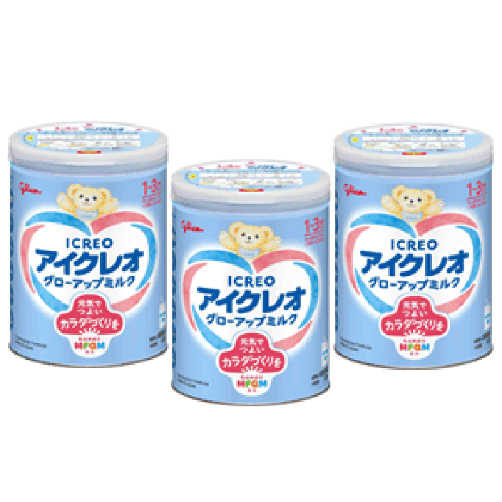 楽天市場】3個セット!アイクレオ グローアップミルク 820g 楽天市場】3個セット!アイクレオ グローアップミルク 820g