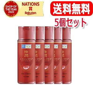 【5個セット!送料無料!】【ロート製薬】肌ラボ極潤薬用ハリ化粧水170mL