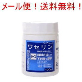 【メール便！送料無料！】【大洋製薬】ワセリンHG　100g　【tkg】