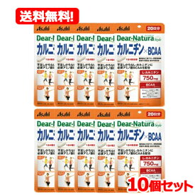 【アサヒフード】【メール便！送料無料！10個セット！】　ディアナチュラ　スタイル　L-カルニチン　80粒（20日分）　×10個セット