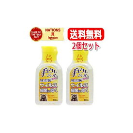 【送料無料・2個セット】【健栄製薬】手ピカジェルプラス60ml（指定医薬部外品）