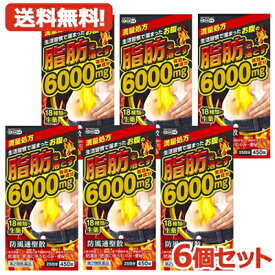 【第2類医薬品】【送料無料・6個セット】 防風通聖散料エキス錠 至聖 450錠×6セット　満量処方　6000mg新パッケージ！ 北日本製薬