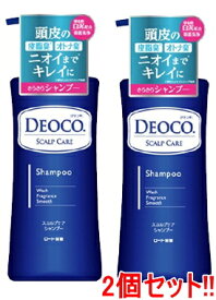 ロート製薬 デオコ DEOCOデオコ スカルプケア シャンプー本体 ポンプ 350ml ×2個 ロートDeoco 【旧パケ】