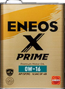 ENEOS X PRIME GbNXvC GWIC 0W-16 SP/RC GF-6B 100w 4Lʁ@GlIX