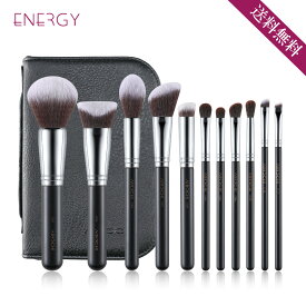 ★送料無料 ★AINOCHIメイクブラシ11本セットローズシルバー 化粧筆 メイクブラシセット メイク道具 化粧ポーチ付き メイク ブラシ 贈り物