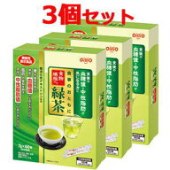 【日清オイリオ】【機能性表示食品】【3個セット】食事のおともに食物繊維入り緑茶　7g×60本　×3個セット