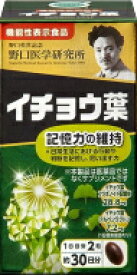 野口医学研究所 イチョウ葉 （510mg×60粒）約30日分 機能性表示食品（H220）